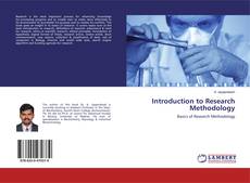 Bookcover of Introduction to Research Methodology