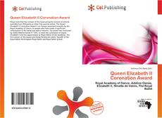 Portada del libro de Queen Elizabeth II Coronation Award