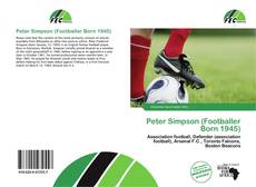 Peter Simpson (Footballer Born 1945)的封面