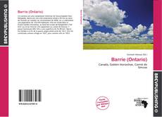 Buchcover von Barrie (Ontario)