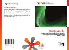 Portada del libro de Christian Kohler