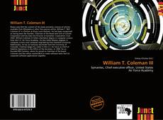 Bookcover of William T. Coleman III