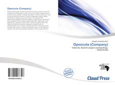 Portada del libro de Opencola (Company)