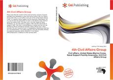 Portada del libro de 4th Civil Affairs Group