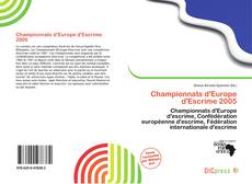 Portada del libro de Championnats d'Europe d'Escrime 2005