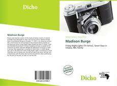 Capa do livro de Madison Burge 