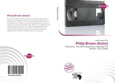 Bookcover of Philip Brown (Actor)