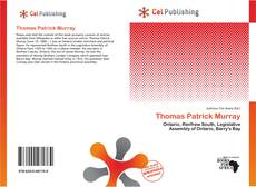 Portada del libro de Thomas Patrick Murray