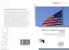 33rd Armor Regiment (United States) kitap kapağı