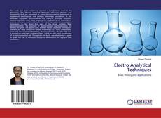 Bookcover of Electro Analytical Techniques