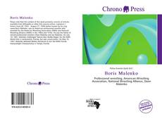 Buchcover von Boris Malenko