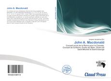 Portada del libro de John A. Macdonald