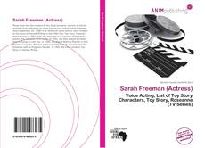 Capa do livro de Sarah Freeman (Actress) 