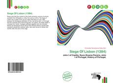 Copertina di Siege Of Lisbon (1384)