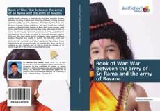 Book of War: War between the army of Sri Rama and the army of Ravana kitap kapağı