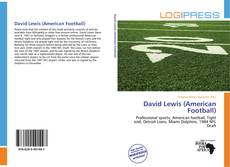 David Lewis (American Football) kitap kapağı