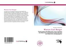 Bookcover of Warren Earl Burger