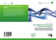 Sub-district IV of Ochota (of Armia Krajowa)的封面