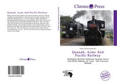 Buchcover von Quanah, Acme And Pacific Railway