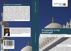 Prosperity is my birthright kitap kapağı