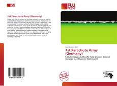 1st Parachute Army (Germany) kitap kapağı