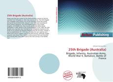 Portada del libro de 25th Brigade (Australia)