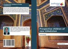 Buchcover von Prospective children of new Uzbekistan