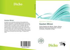 Capa do livro de Gaston Miron 