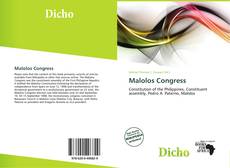 Capa do livro de Malolos Congress 