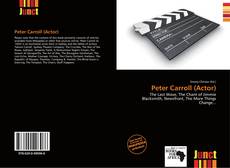 Bookcover of Peter Carroll (Actor)