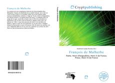 Bookcover of François de Malherbe