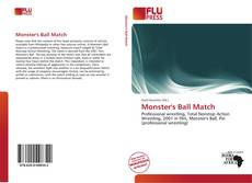 Couverture de Monster's Ball Match