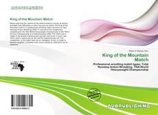 Portada del libro de King of the Mountain Match