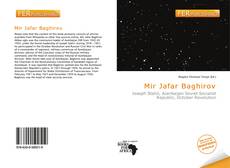 Buchcover von Mir Jafar Baghirov