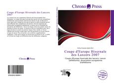 Bookcover of Coupe d'Europe Hivernale des Lancers 2007