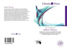 Buchcover von Albert Thierry