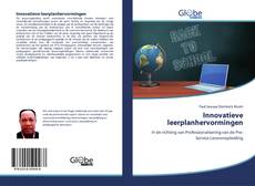 Innovatieve leerplanhervormingen kitap kapağı