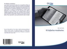 Bookcover of 95 bijbelse meditaties