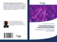 Couverture de IJzerstofwisseling en micronutriëntenstatus