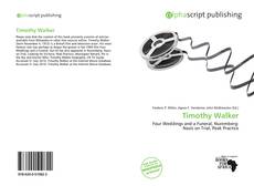Обложка Timothy Walker