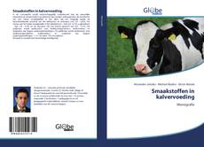 Capa do livro de Smaakstoffen in kalvervoeding 