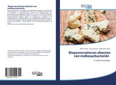 Portada del libro de Bioperservatieven efeecten van melkzuurbacteriën