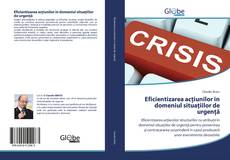 Bookcover of Eficientizarea acțiunilor in domeniul situațiilor de urgență