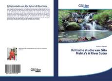 Copertina di Kritische studie van Gita Mehta's A River Sutra