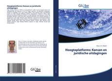 Buchcover von Hoogteplatforms: Kansen en juridische uitdagingen