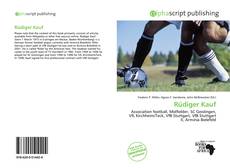 Bookcover of Rüdiger Kauf