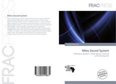 Miles Sound System kitap kapağı