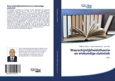 Buchcover von Waarschijnlijkheidstheorie en wiskundige statistiek