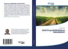 Buchcover von ESSAYS op HEIDEGGER en PHILOSOPHY
