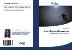 Capa do livro de Vreemdelingen Reservering 